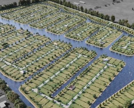 FUNES VENTA  TERRENO AGUADAS LAKE !