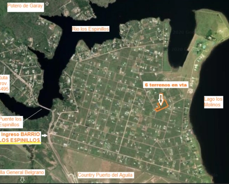TERRENOS MUY CERCA DEL LAGO LOS MOLINOS EN BARRIO DEL LAGO -POTRERO DE GARAY-CORDOBA-ESCRITURA