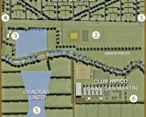 Venta Terreno 1263 M2 Haras De Funes Club De Campo