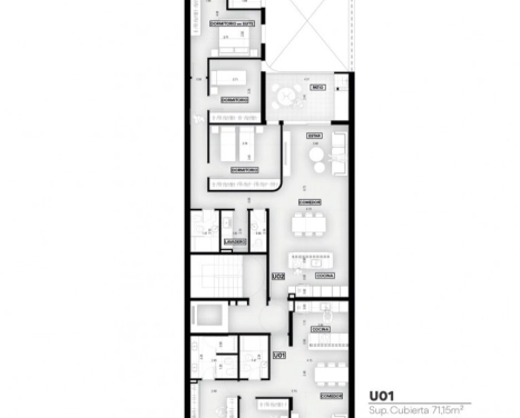 Moderno depto de 3 dormitorios con patio y parrillero exclusivo - Amenities - Financiacion - SALTA 2020