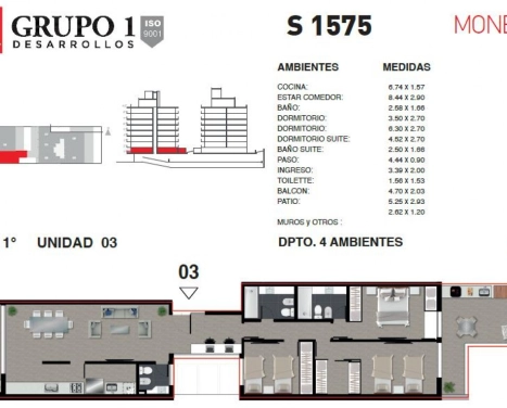 TRES DORMITORIOS PREMIUM CENTRICO - AMENITIES - FINANCIACION