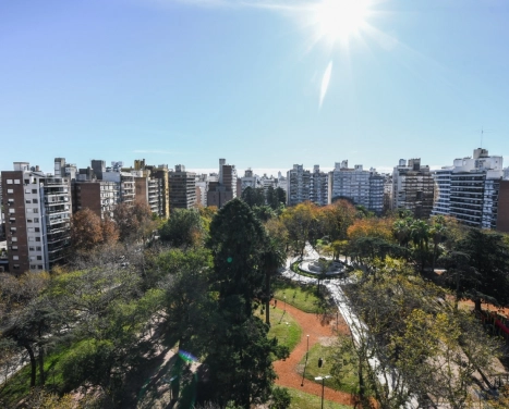 VENTA OPORTUNIDAD Vista despejada Plaza Lopez. Un dormitorio. ENTREGA INMEDIATA