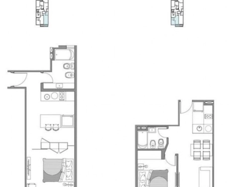 DEPTO UN DORMITORIO CON BALCON- AMENITIES - ZEBALLOS 1600. ENTREGA Y ESCRITURACION INMEDIATA