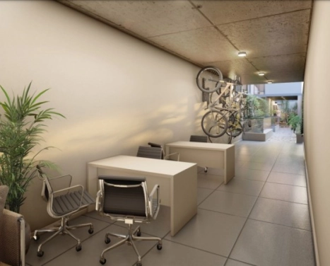 Urquiza 2800, 2 dormitorios, jardin, terraza exclusiva, parrillero y piscina.