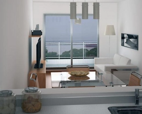 UN DORMITORIO CON PATIO - Terraza con quincho y parrillero - San Lorenzo 700