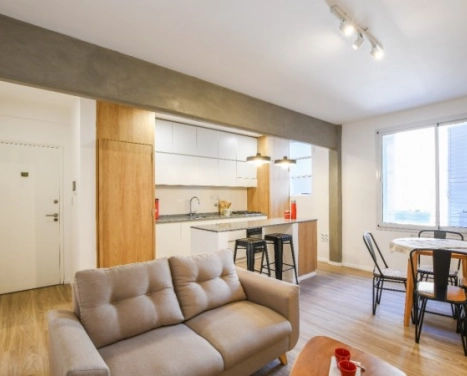 Departamento reciclado de autor con 2 dormitorios