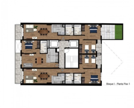 VENTA -  DOS DORMTORIOS en BARRIO MARTIN. Amenities. PROXIMA ENTREGA