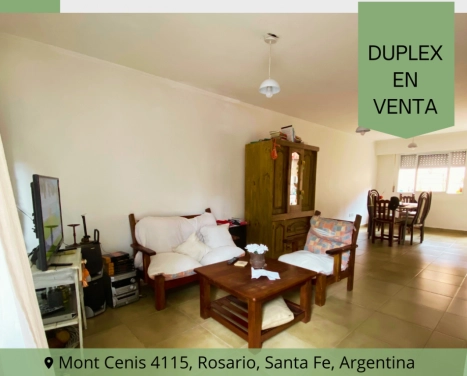 DUPLEX DE 2 DORMITORIOS EN VENTA