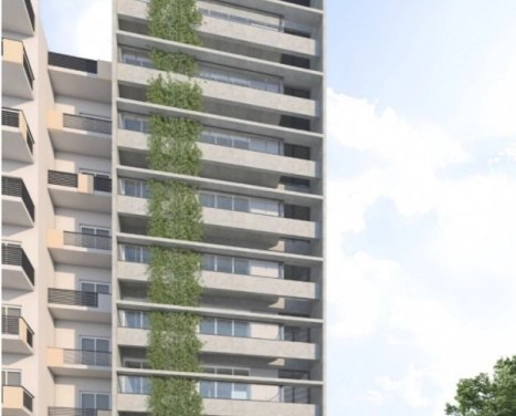 Peron 62, Edificio en obra